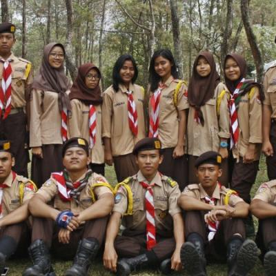 Pramuka Kemah Gunung Gede