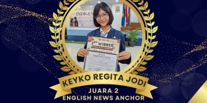 Keyko Juara 2 English News Anchor PEM Indigenous