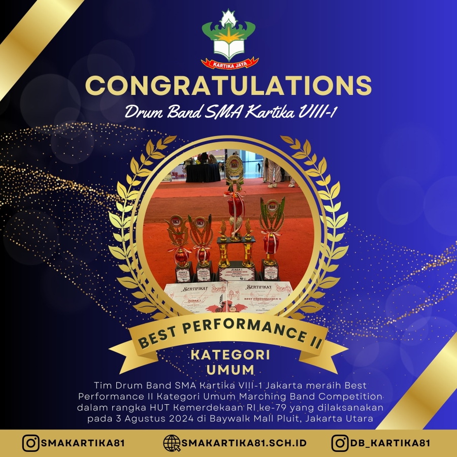 DRUM BAND KATEGORI PEMULA - BEST PERFORMANCE II